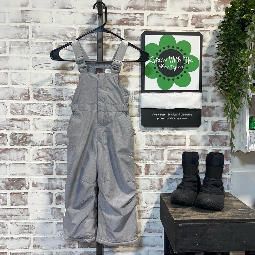 Gerry Weber Kids Gray Snow Overalls 3T